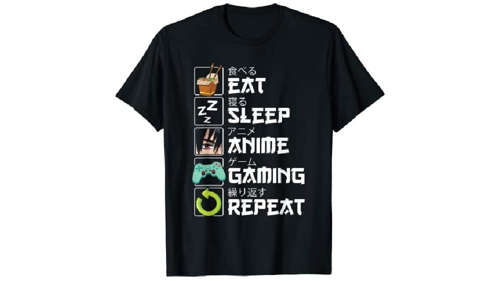 Eet Sleep Anime Gaming Repeat
