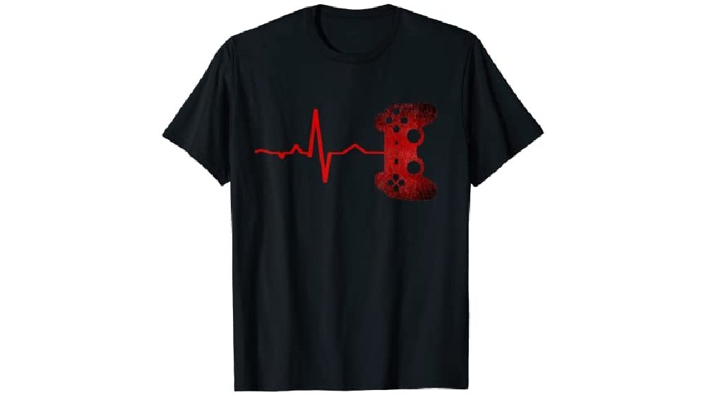 Gamer Heartbeat-skjorte