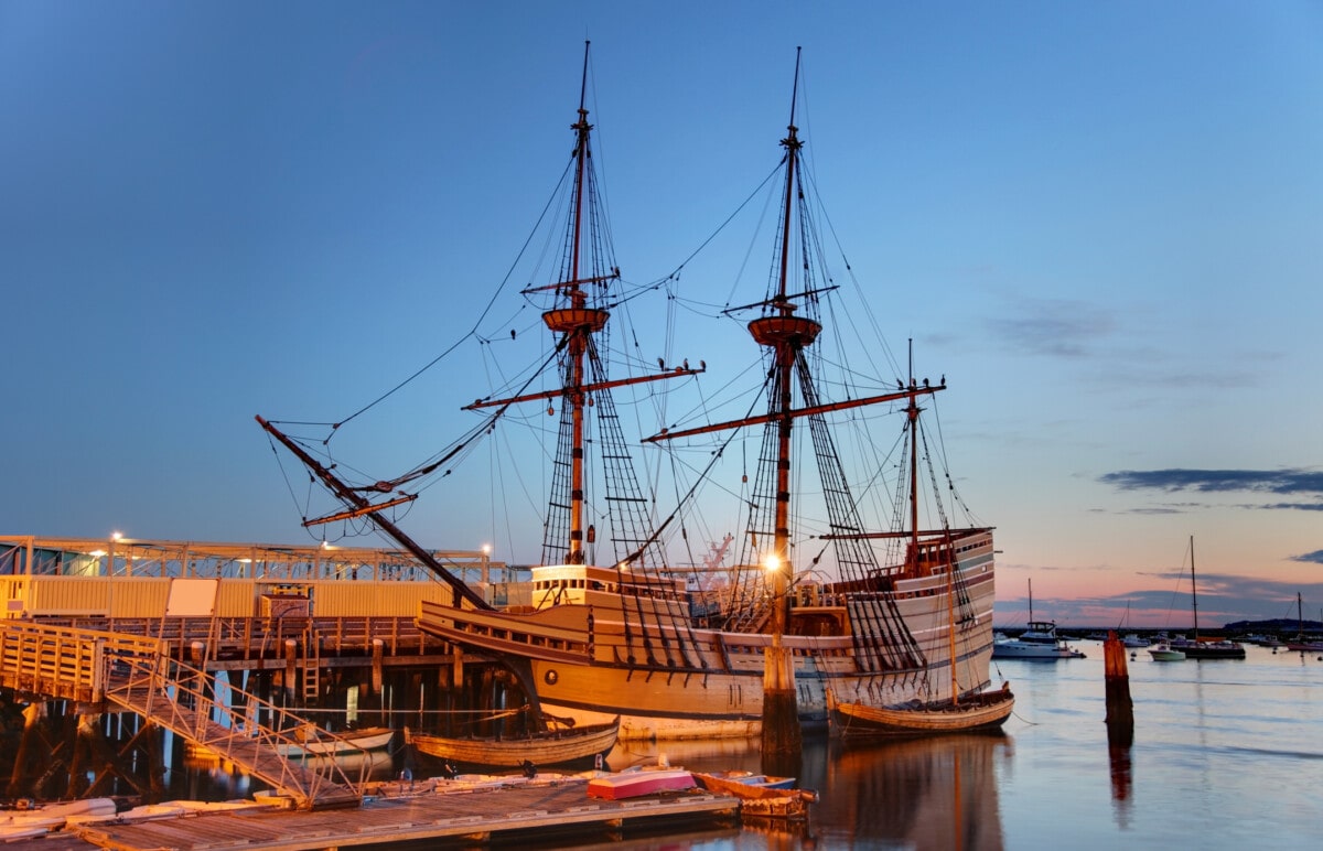Plymouth Getty'deki Mayflower