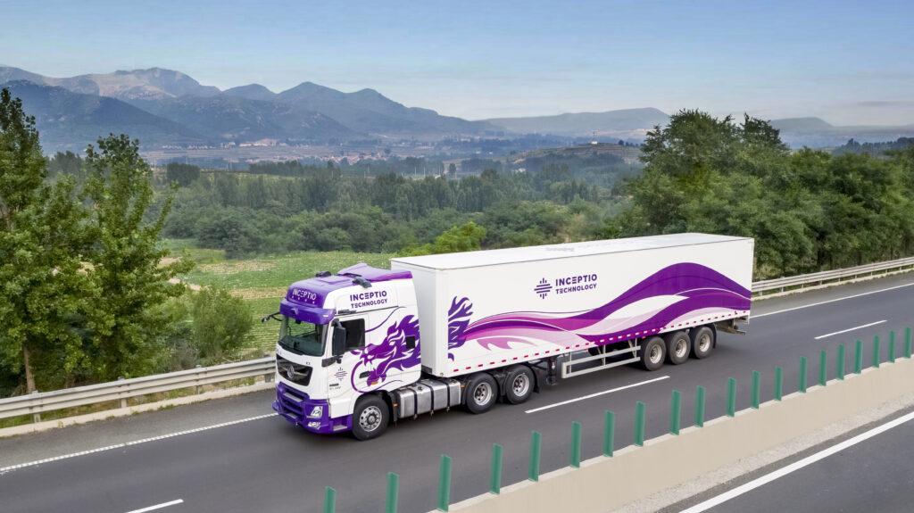 Negocio de LogísticaTransporte de Camiones Sin Accidentes por Conducción Autónoma