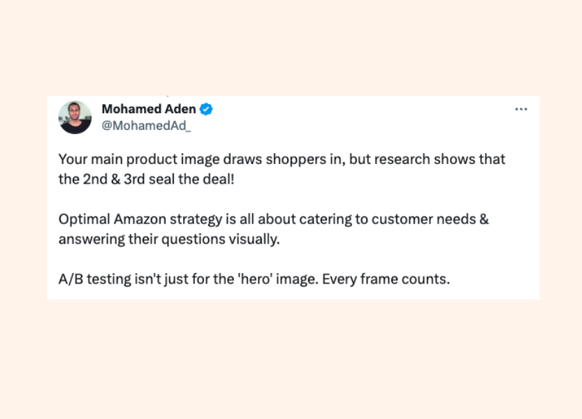Amazon 出品の最適化における画像選択の重要性