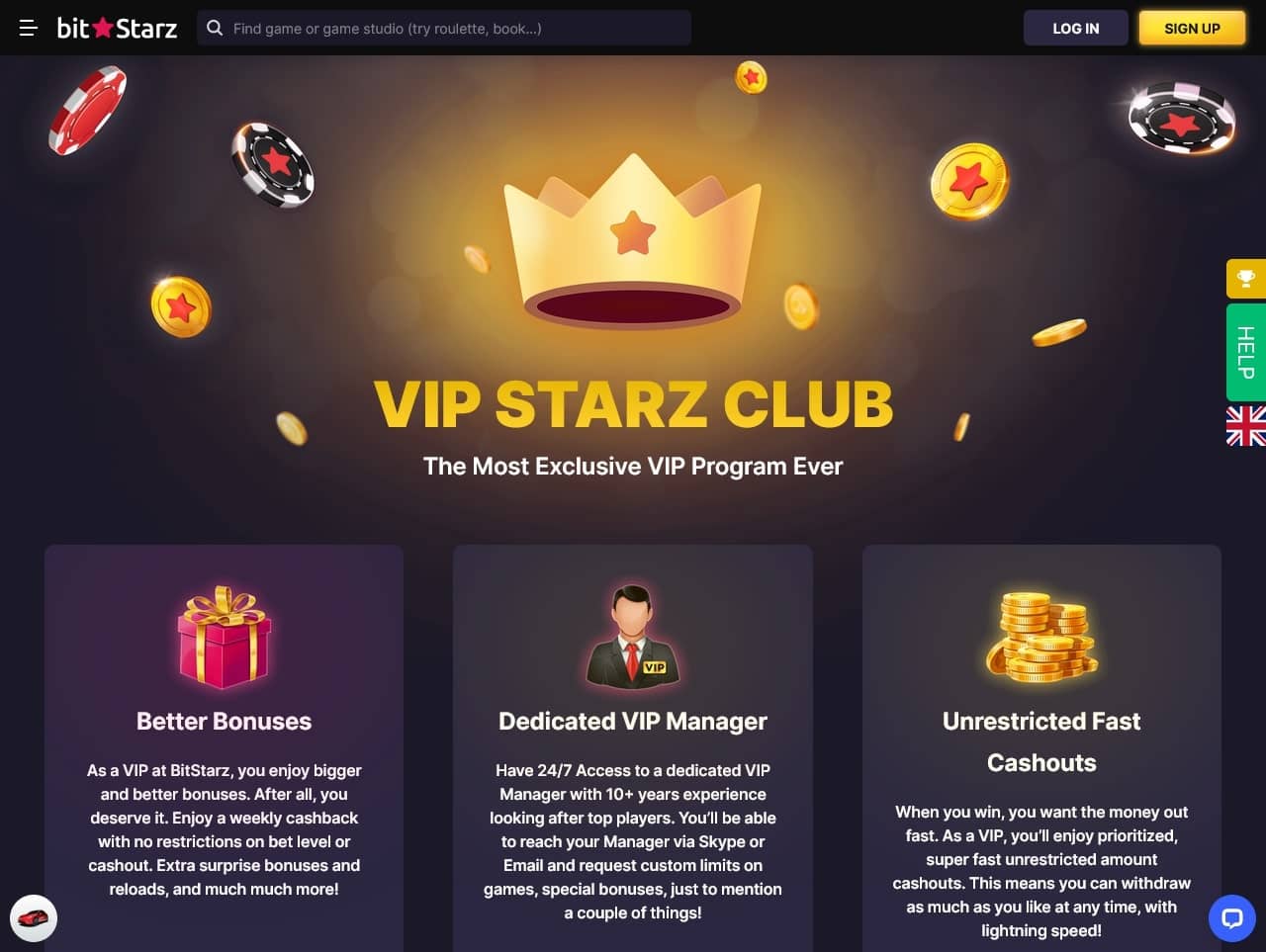 BitStarz VIP Kulübü