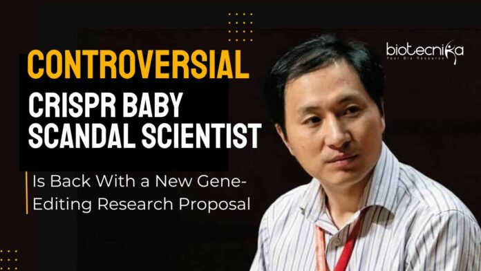 CRISPR Baby Scandal Scientist