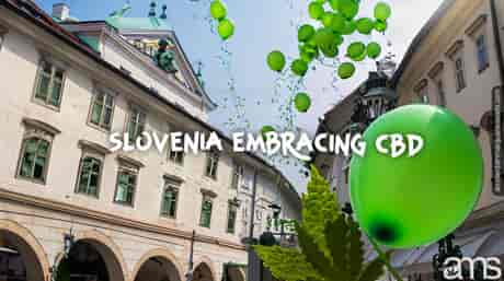 kaupungin aukio Sloveniassa