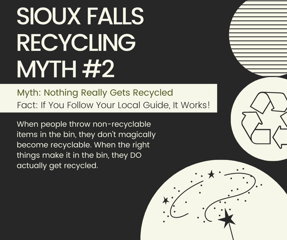 スーフォールズのリサイクル リサイクルされるものはないという神話