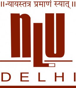 Een afbeelding van het logo "NLU Delhi".