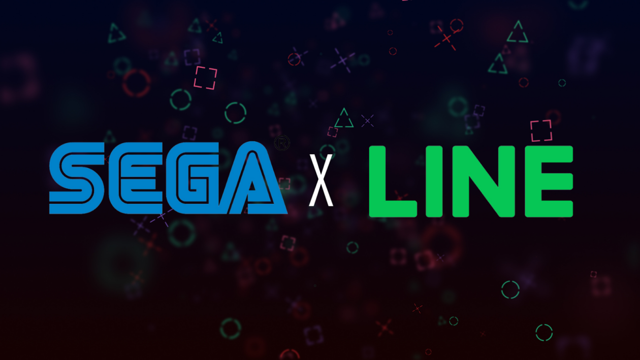 شراكة Sega x Line سونيك القنفذ