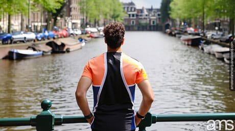 Sport in den Grachten von Amsterdam