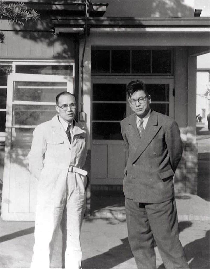 Soichiro Honda et Takeo Fujisawa REL