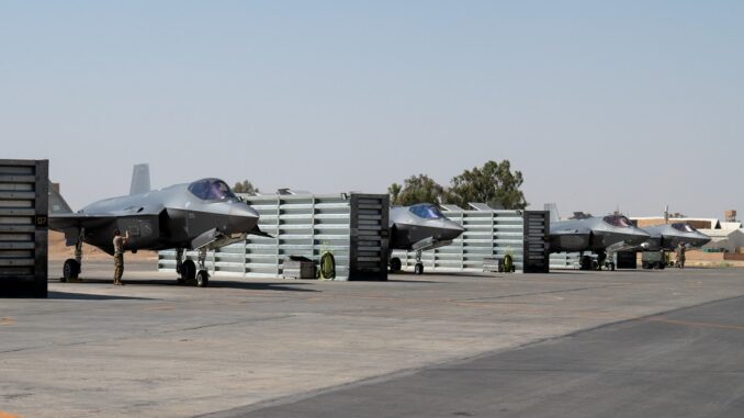 F-35 se despliega en Medio Oriente