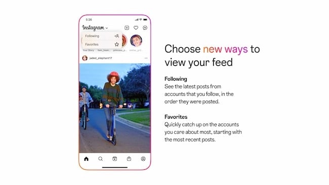 Gönderi göndermek için en iyi zamanı etkileyebilecek Instagram özellikleri: Takip Etme ve Favoriler