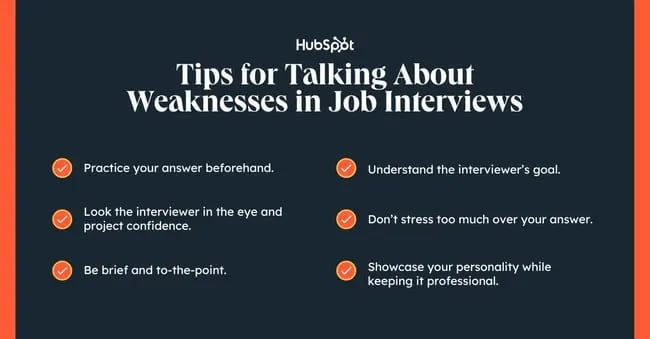 tips voor het beantwoorden van uw zwakke punten in een live interview
