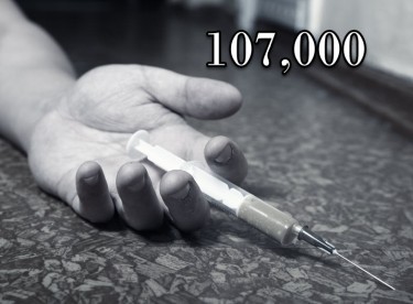 OVERDOSE IN AMERICA EACH YEAR