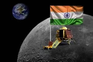 ISROのチャンドラヤーン3号が月面に無事着陸した。