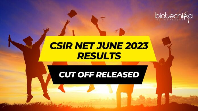 Résultats du CSIR NET 2023