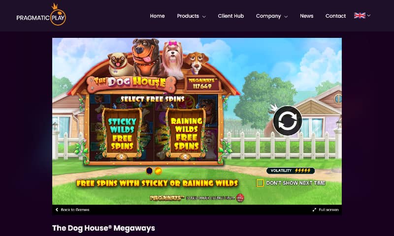 The Dog House Megaways slotunda Ücretsiz Döndürmeler.
