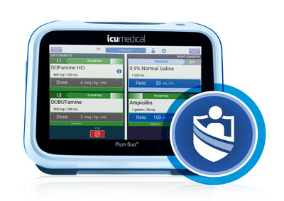 ICU Medical receives FDA clearance for Plum Duo infusion pump and LifeShield infusion safety software, part of the new ICU Medical IV performance platform.