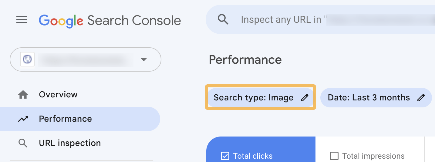Google Search Console経由の画像パフォーマンス追跡