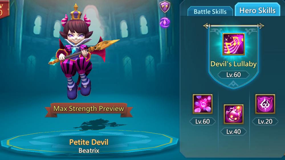 Petite Devil Hero Skills