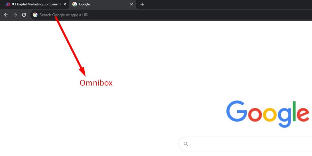 O que é um recurso omnibox