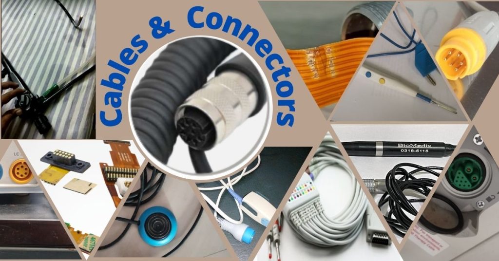 tıbbi kablolar ve konektörler