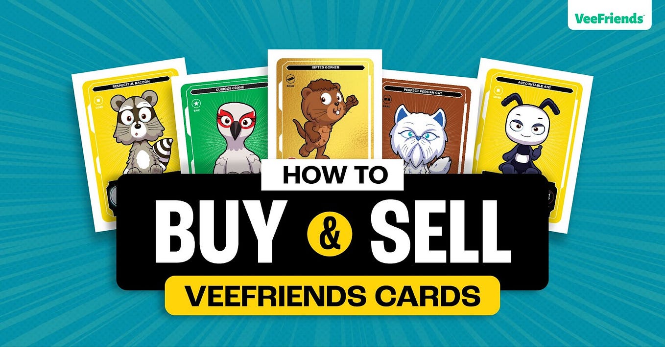 Mọi thứ bạn cần biết: Cách mua, bán và hoán đổi thẻ VeeFriends