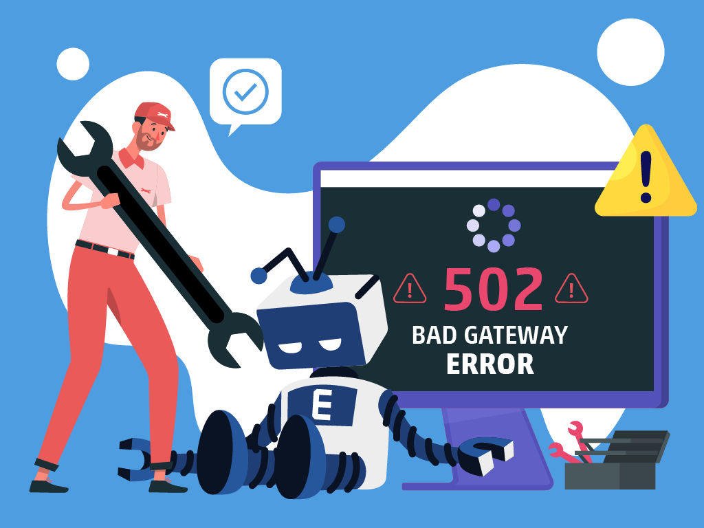 Hoe u de 502 Bad Gateway-fout op uw website kunt oplossen