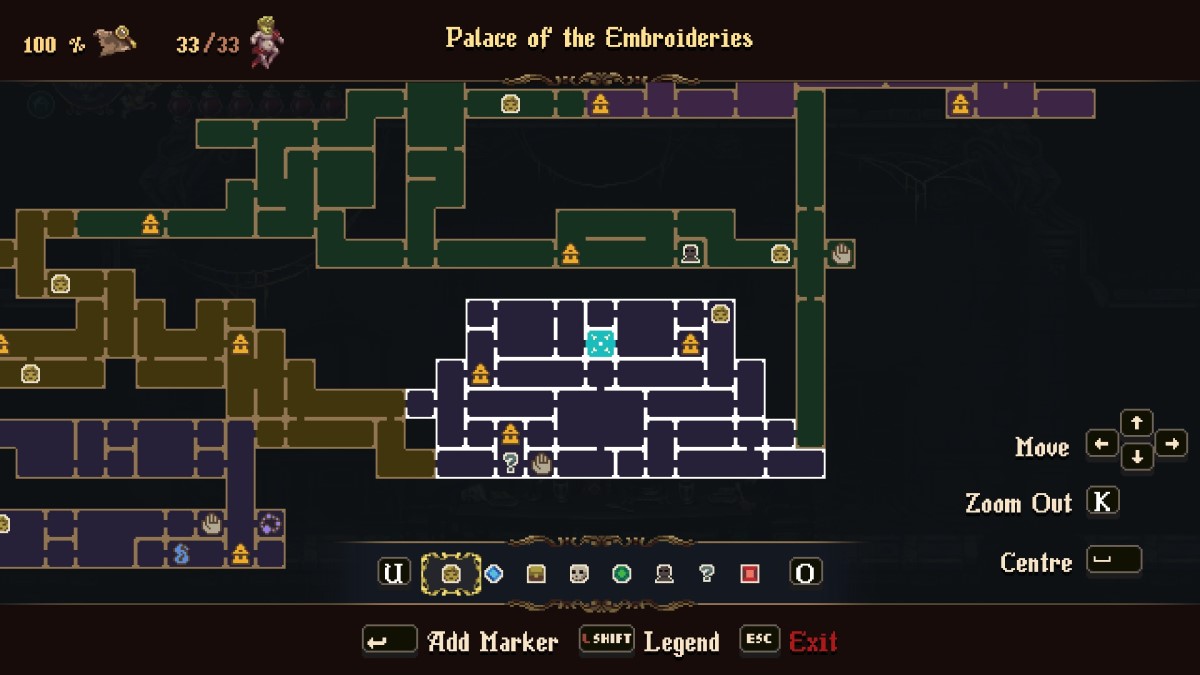 Where To Find The Scroll Of The Elder And Cloth Of The Old Woman In Blasphemous 2 Sibling Map