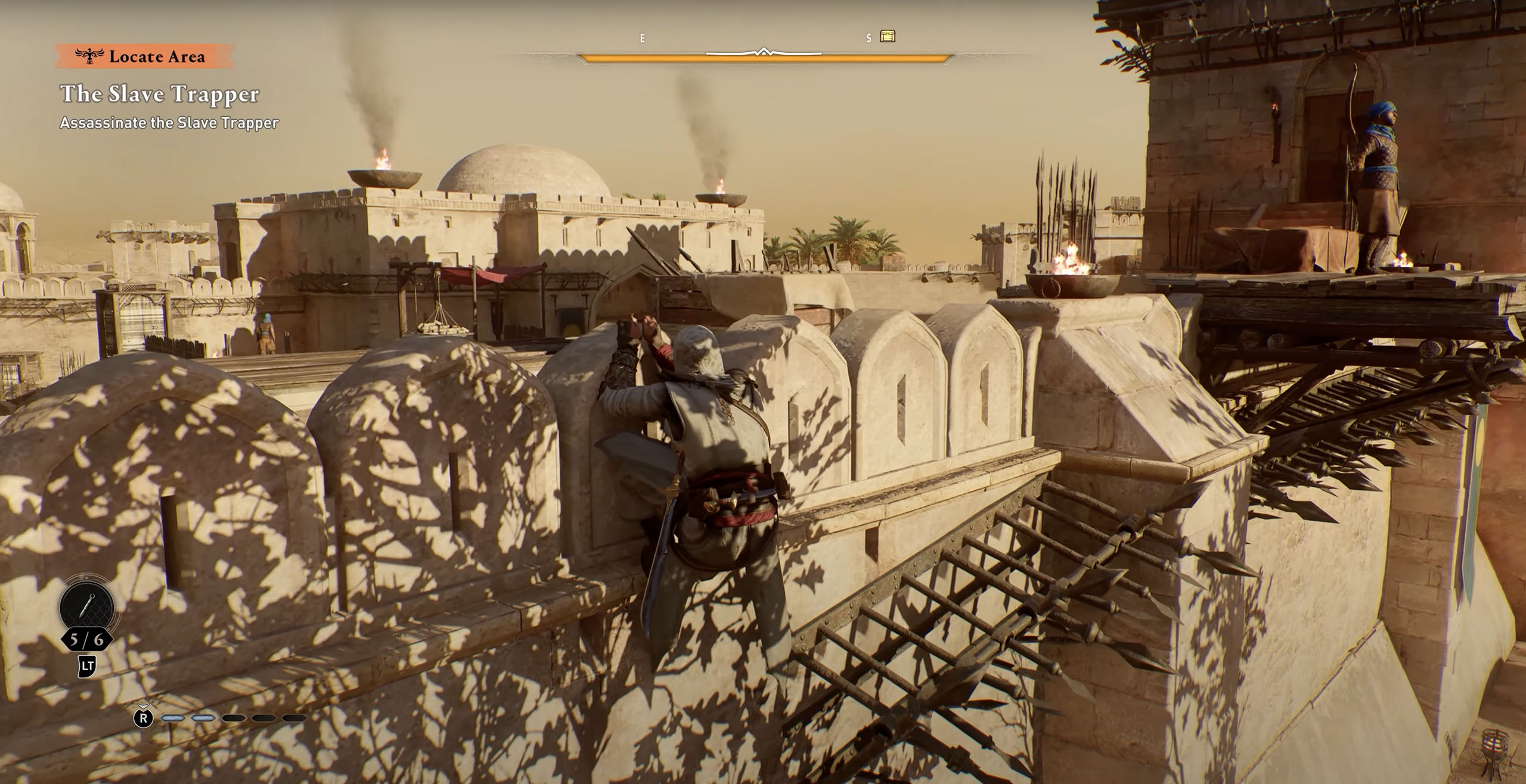 Мираж был системой создания в Валгалле, а Басим также не был настолько проворным и умелым, как Арно Дориан, в Assassin's Creed Unity, где он играл с Катце. Viel Spaß macht das trotzdem.