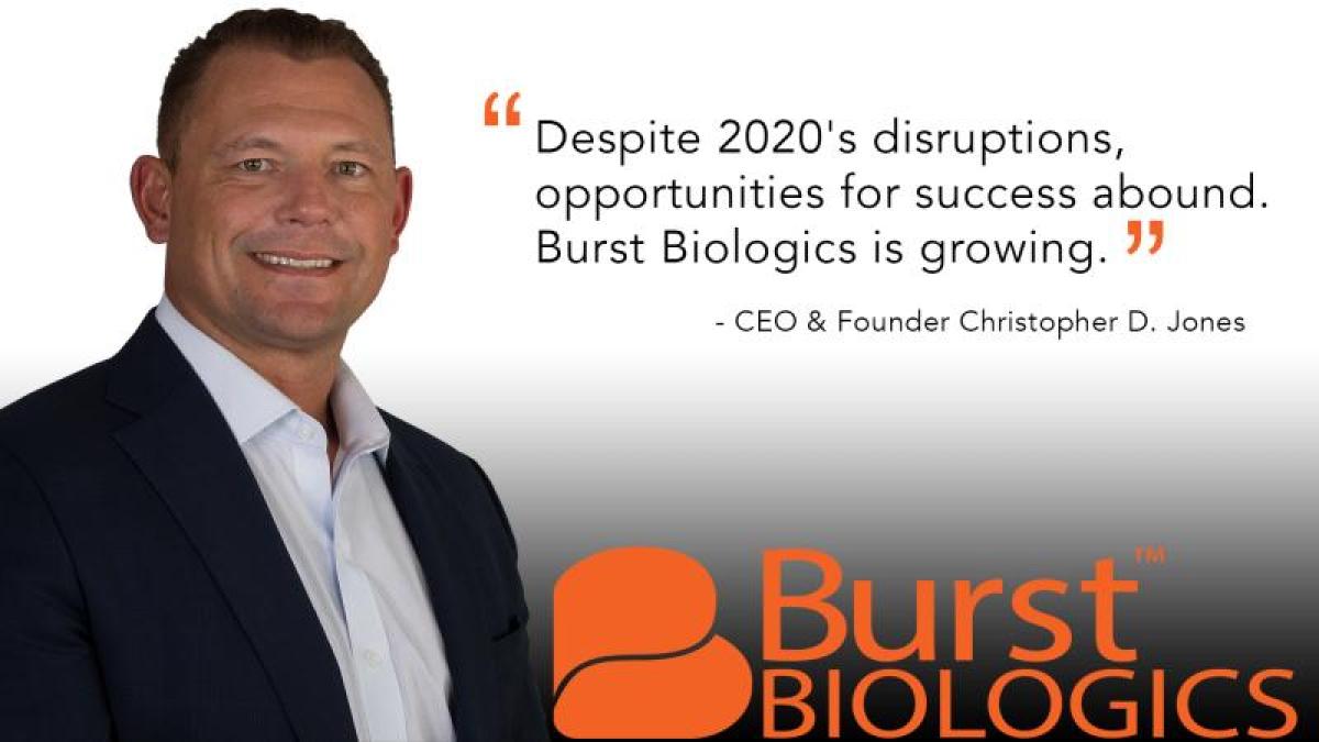 Burst Biologics, Christopher Jones