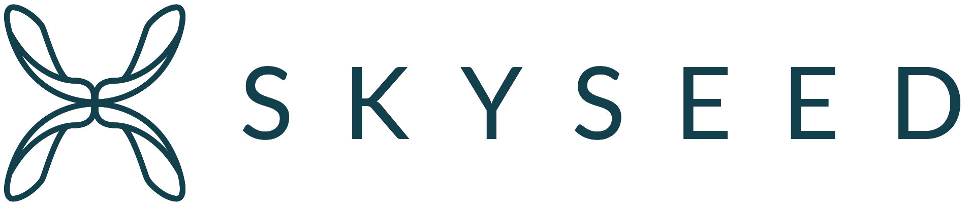 logotipo de semilla de cielo