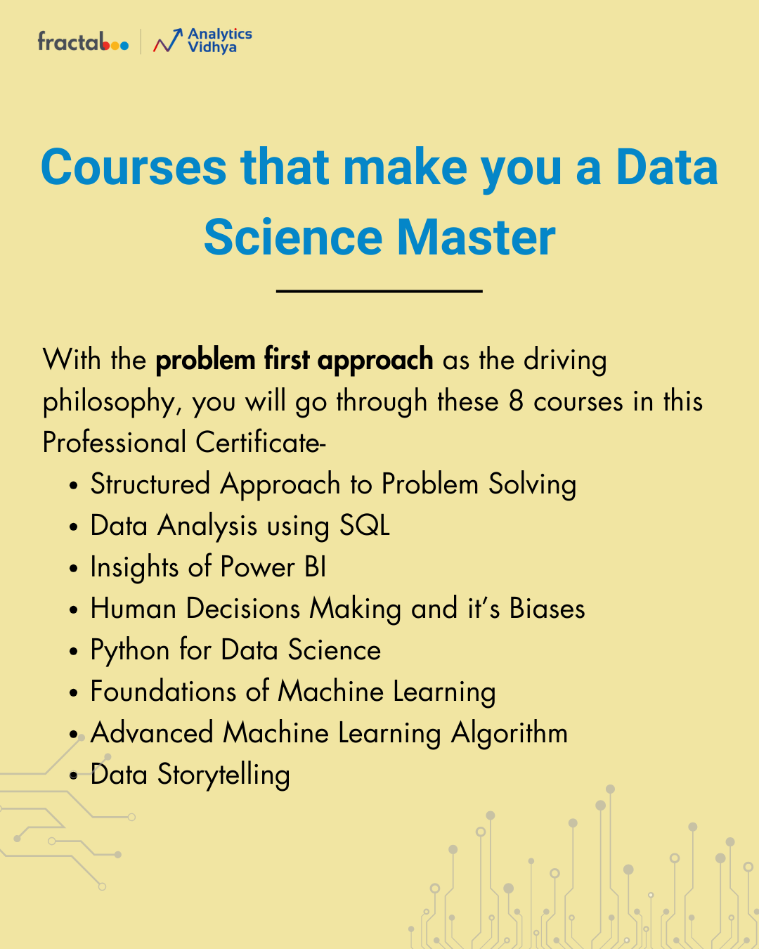 Fractal Data Science Professional Certificate