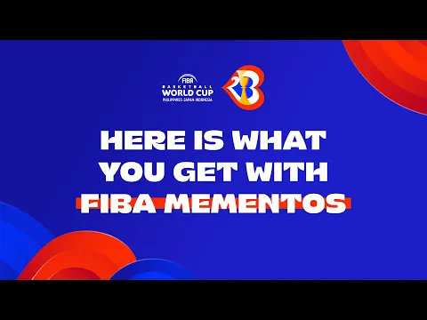 Beneficios oficiales de recuerdos de la Copa Mundial de Baloncesto FIBA ​​2023