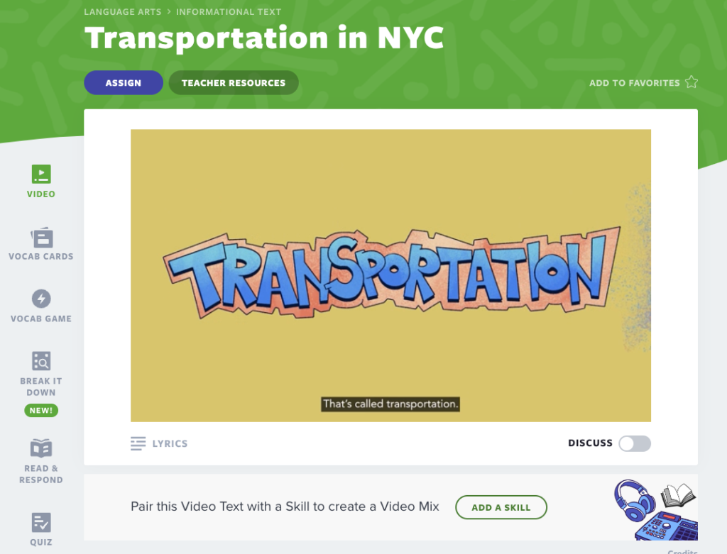Transportation in NYC video lesson