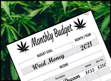 MONTHLY WEED BUDGET