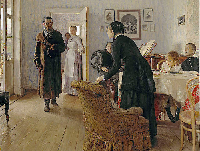 Những vị khách bất ngờ của Ilya Repin