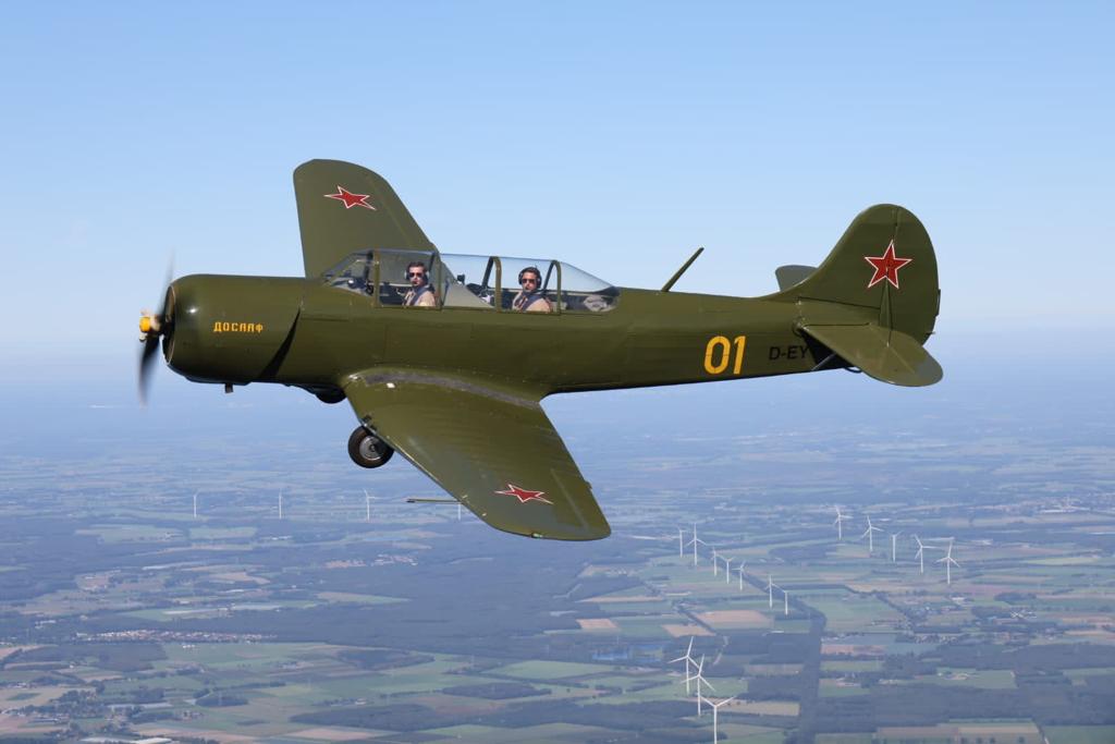 Jak 18 A (Out of the 8,000-9,000 units produced, this aircraft bears the serial number 307.)