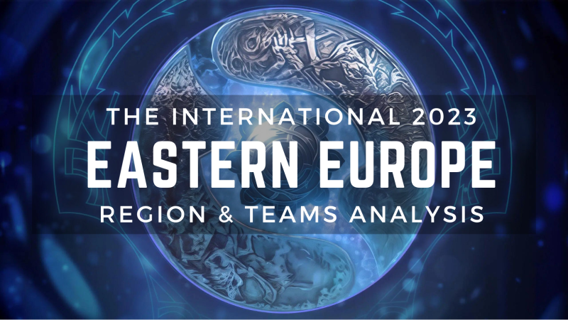 Gekwalificeerde Oost-Europese teams - TI 12 Regioanalyse