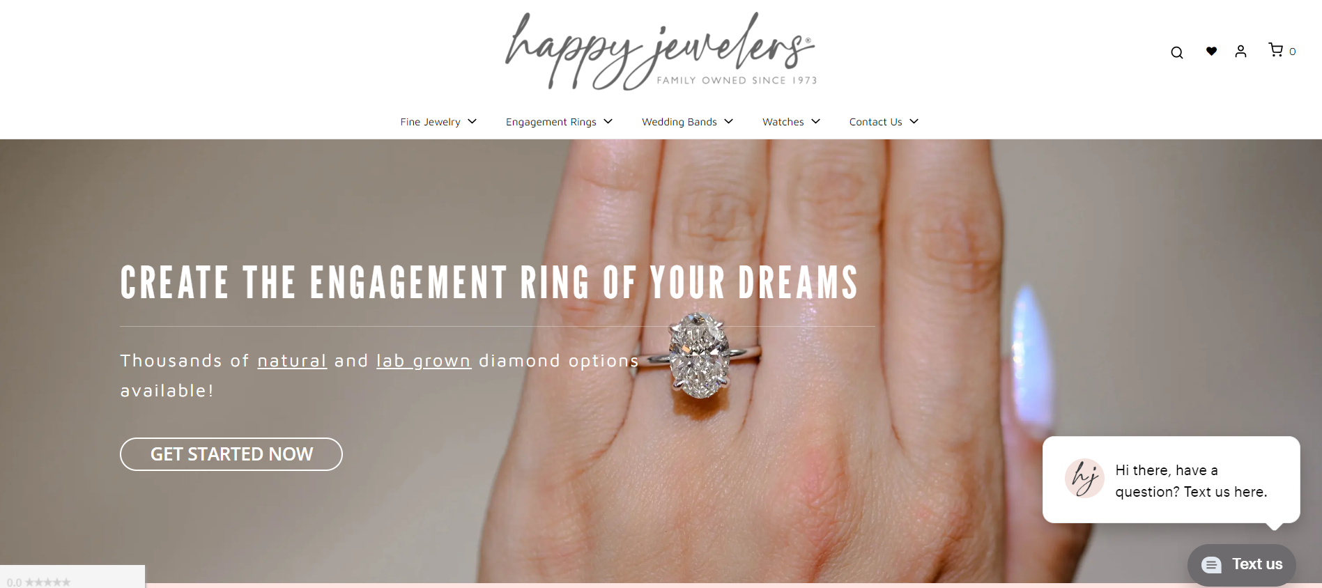 Trang web của Happy Jewelers