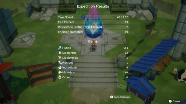 Screenshot of Last Hope - Expedition Results for one of my early runs.