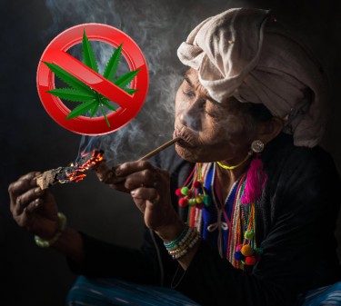 태국, 기호용 마리화나 금지