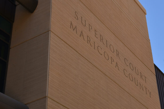 Phoenix Arizona 5 Maricopa İlçesi Yüksek Mahkemesi binası