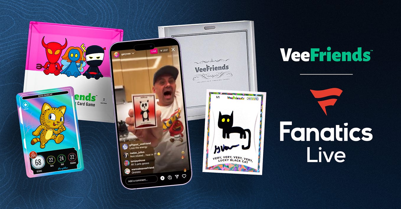 En İyi Koleksiyoncu Deneyiminizi Tanıtıyoruz: VeeFriends™ x Fanatics Live