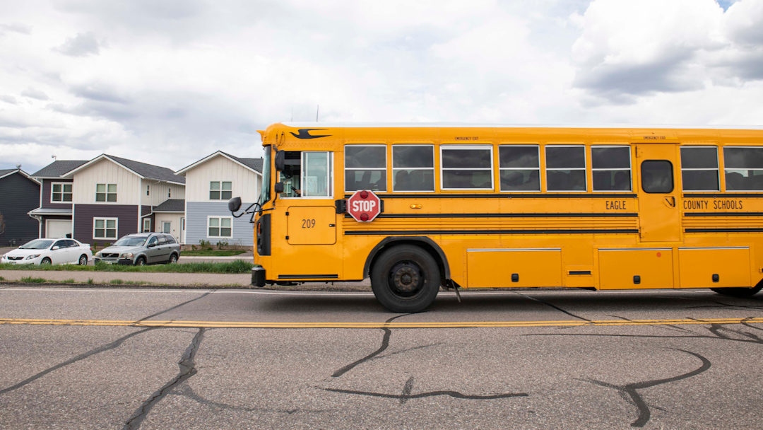 Autobús de las escuelas del condado de Eagle