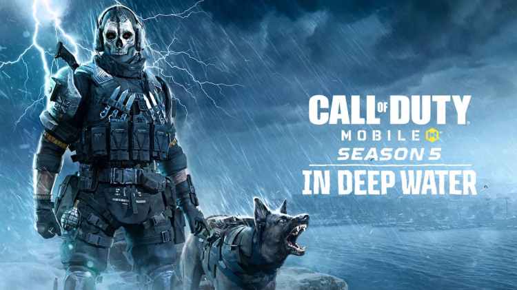Call Of Duty Skin Operator Ghost Mobile im tiefen Wasser