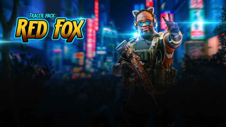 Call of Duty Skin Operator Red Fox Foxxy Duimen omhoog