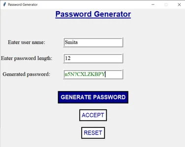 Password Generator project