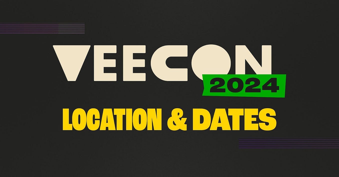 Se anuncia la fecha y el lugar de VeeCon 2024: ¡La innovación se encuentra con la inspiración en Los Ángeles, CA!