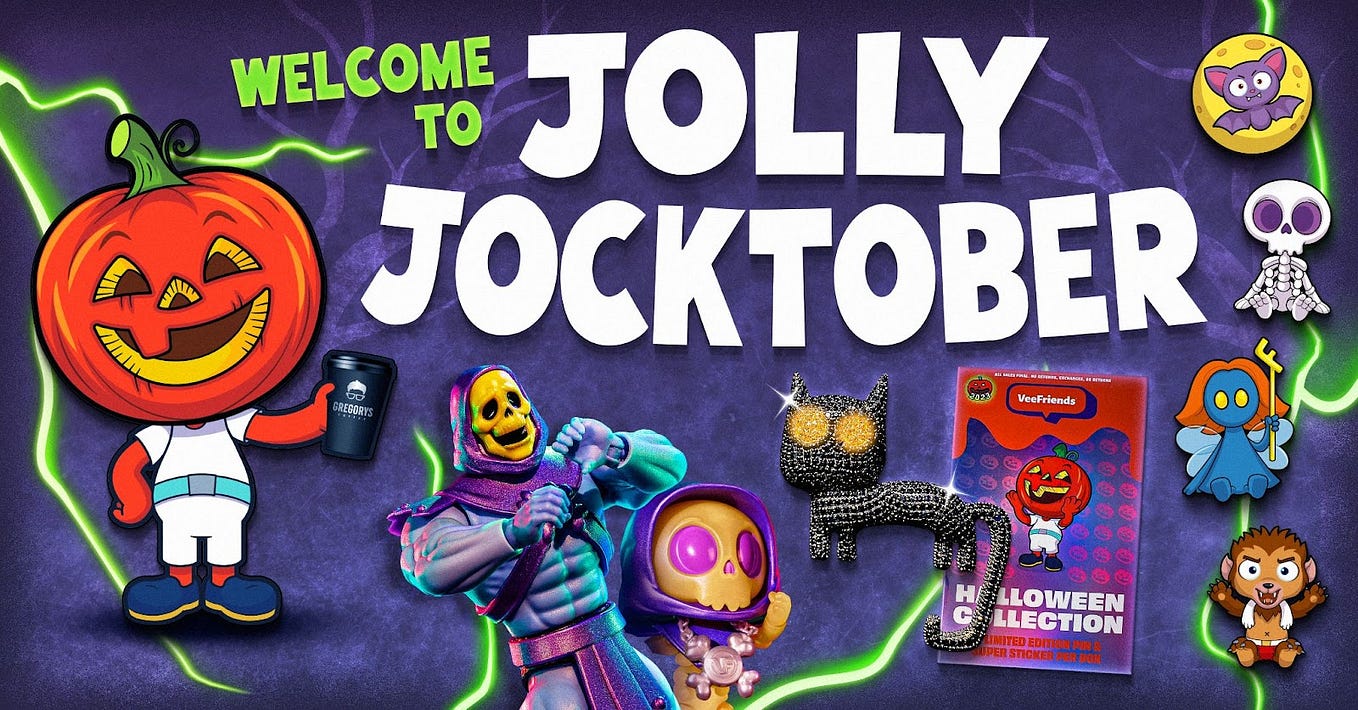 Welkom bij Jolly Jocktober: een maand vol griezelige avonturen met VeeFriends!
