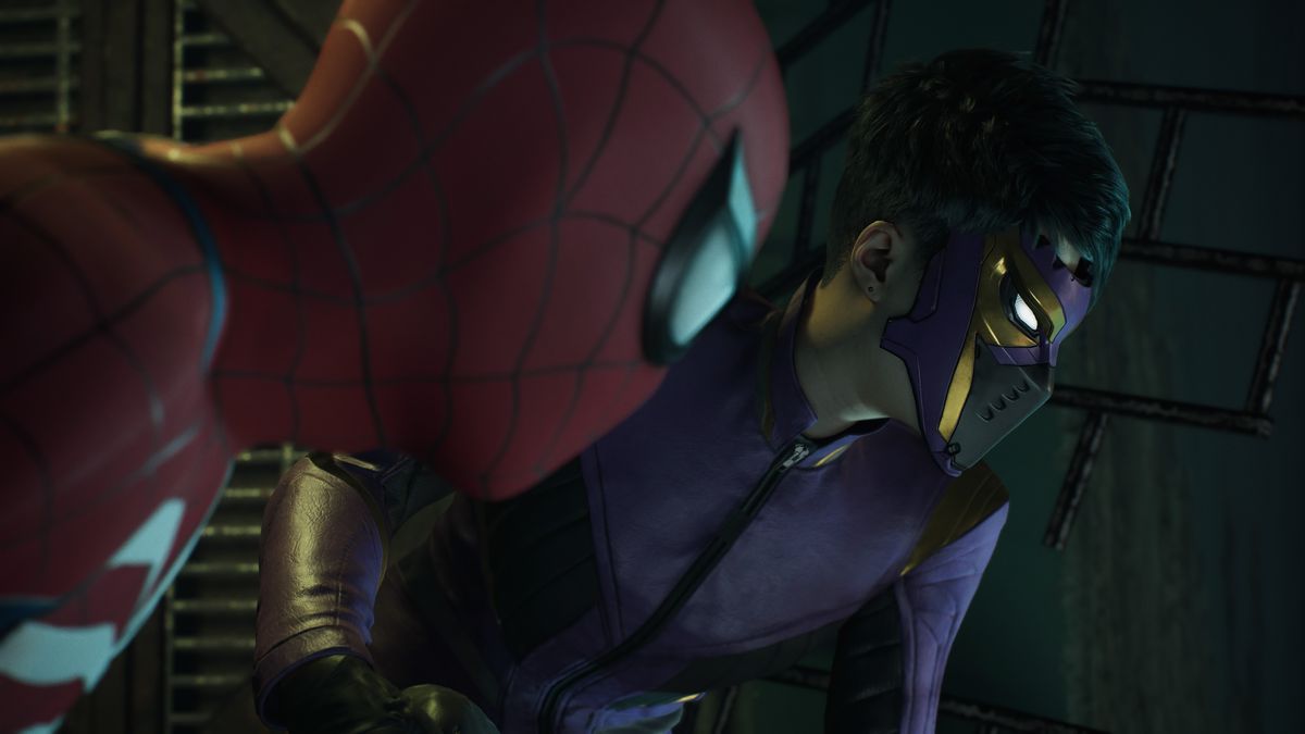 Spider-Man and Wraith make plans to take down Cletus Kasady in Spider-Man 2
